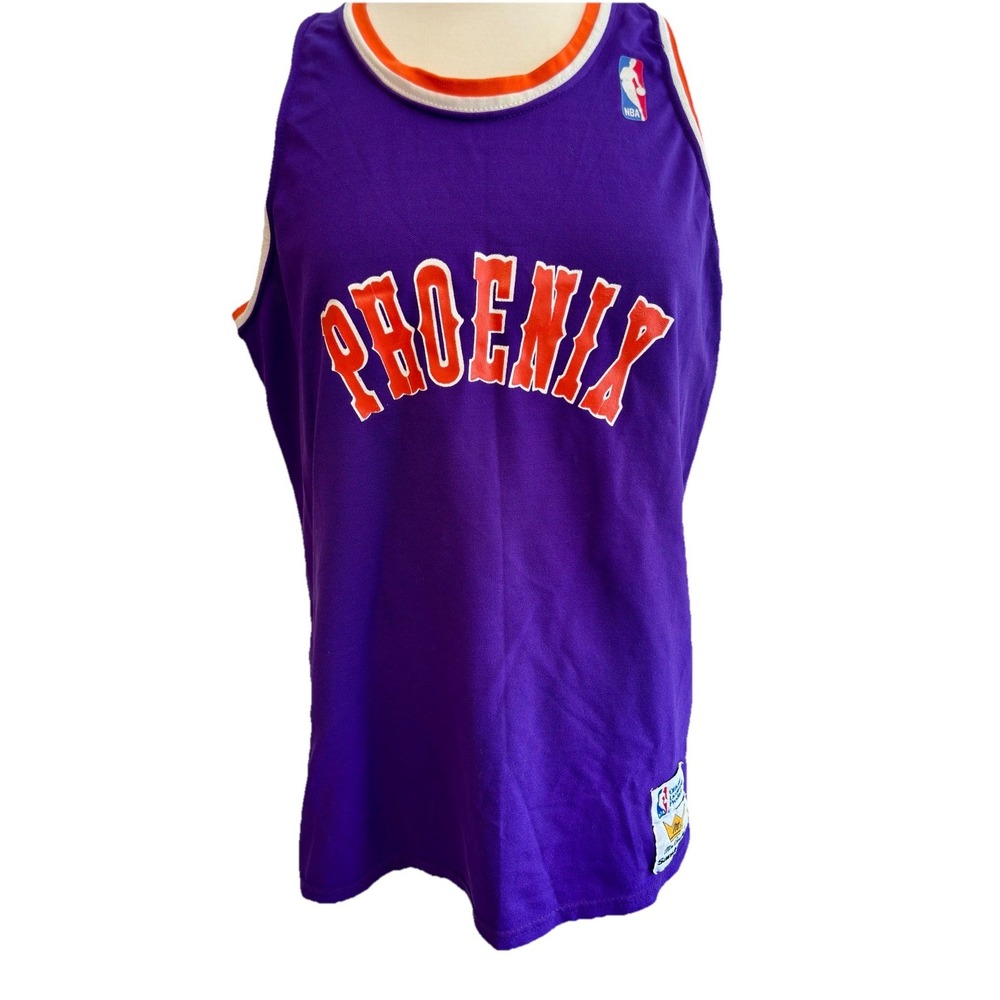 VTG Official NBA Phoenix Sun Jersey #34 Diaz same # as Barkley Size L USA purple